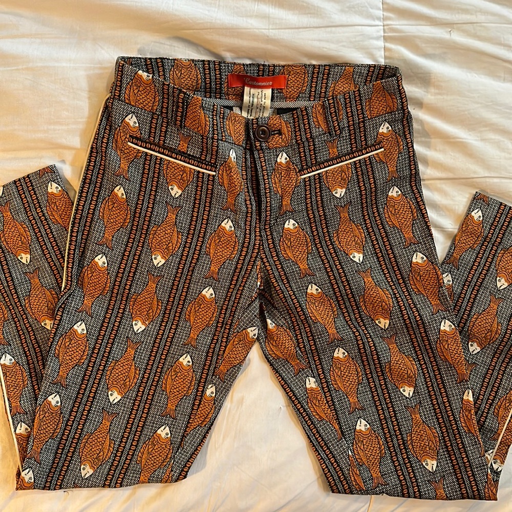 Fish Patterned Pants